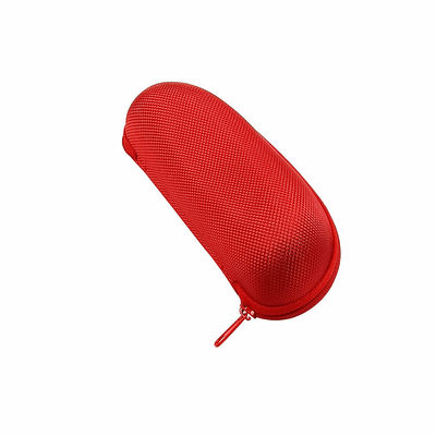 Lightweight Red Hard Shell EVA Glasses Case For Safety Protection