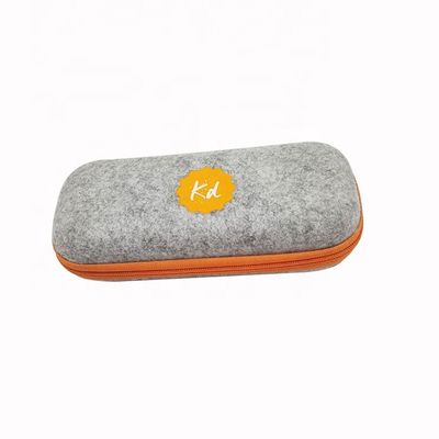 Multifunctional Felt Glasses Case Eco Friendly Glasses Case Customizable