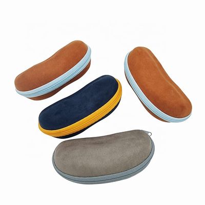 Oem Logo Custom Made Durable EVA Glasses Case With Zipper 162*80*60mm